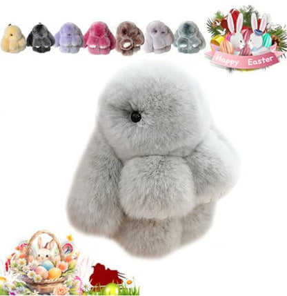 🏆Only $9.99-Last Day Promotion! 🐰 Handmade Soft Bunny Charms