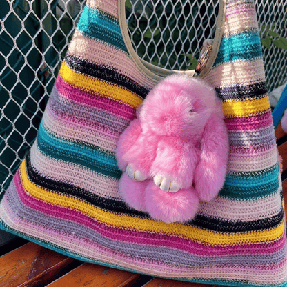 🐰Easter Early Bird Special 40% OFF🪅Handmade Soft Bunny PomPom Charms