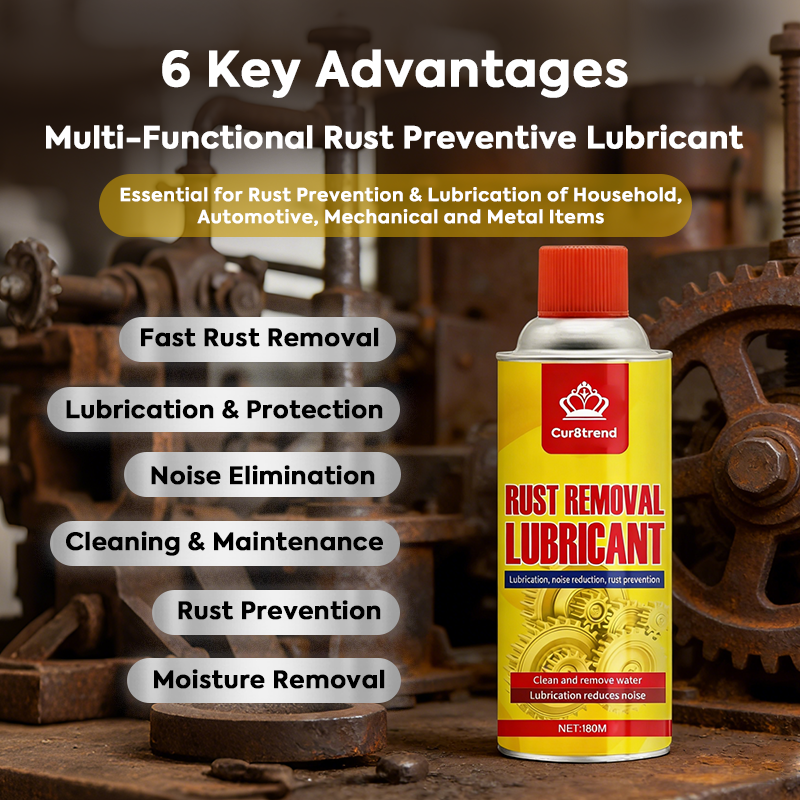 🔥Limited TimePromotion 50% OFF🔥 Anti-Rust Lubricant Spray & Rust Remover