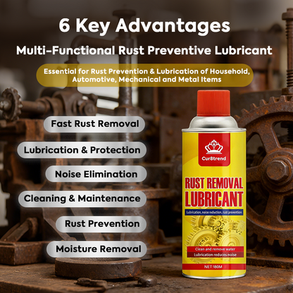 🔥Limited TimePromotion 50% OFF🔥 Anti-Rust Lubricant Spray & Rust Remover