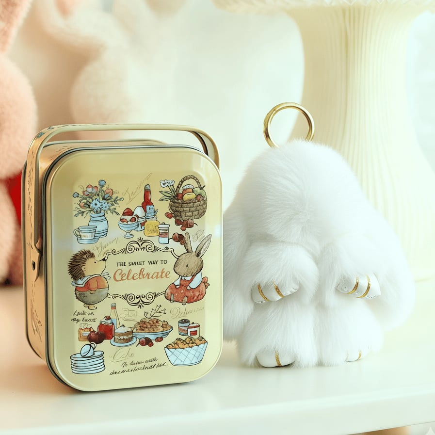 🐰Easter Early Bird Special 40% OFF🪅Handmade Soft Bunny PomPom Charms