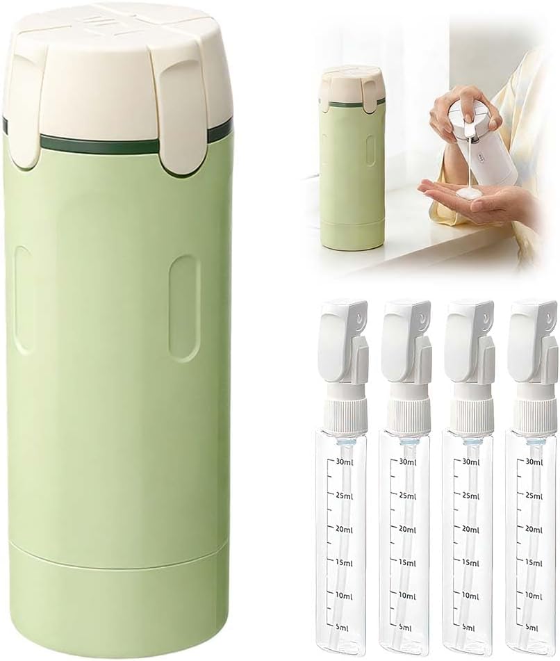 🔥Last Day 50% Off-✨4-in-1 Travel Dispenser Bottle