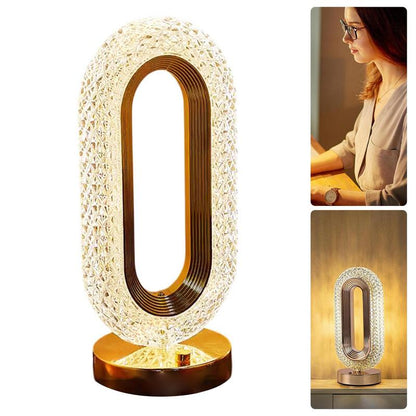 50K+ SOLD! 🎁Rechargeable Luxury Crystal LED Night Light Lamp
