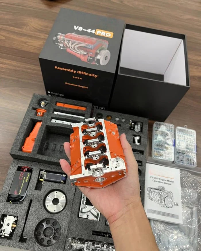 🎉Last Day Promotion 50% OFF + FREESHIPPING🔥 - Gasoline OHV V8 Small-block Engine Model Kits
