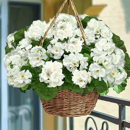 🔥Last Day 49% OFF--💐 UV Resistant Lifelike Artificial Geranium Flowers 💖