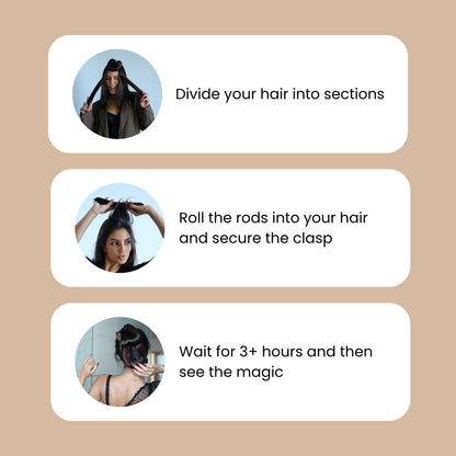 Heatless Blowout Rods (3 Pack)