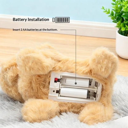 New Realistic Robotic Dog Plush Toy – Interactive Puppy That Walks, Barks & Wags Tail