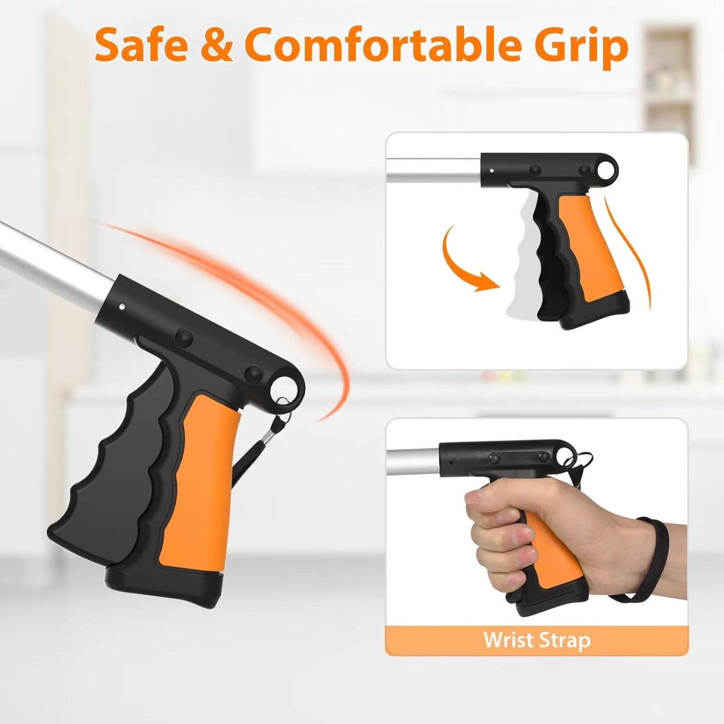 🔥LAST DAY SALE 50% OFF🔥-43" Extra Long Grabber Reacher Tool