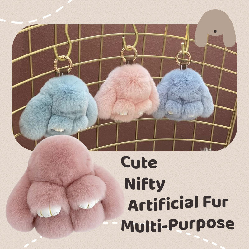 🐰Easter Early Bird Special 40% OFF🪅Handmade Soft Bunny PomPom Charms