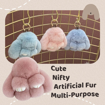 🐰Easter Early Bird Special 40% OFF🪅Handmade Soft Bunny PomPom Charms