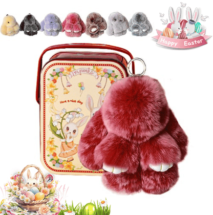 🏆Only $9.99-Last Day Promotion! 🐰 Handmade Soft Bunny Charms