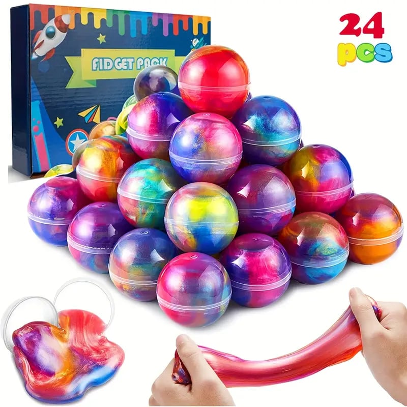 Galaxy Slime Ball Party Favors