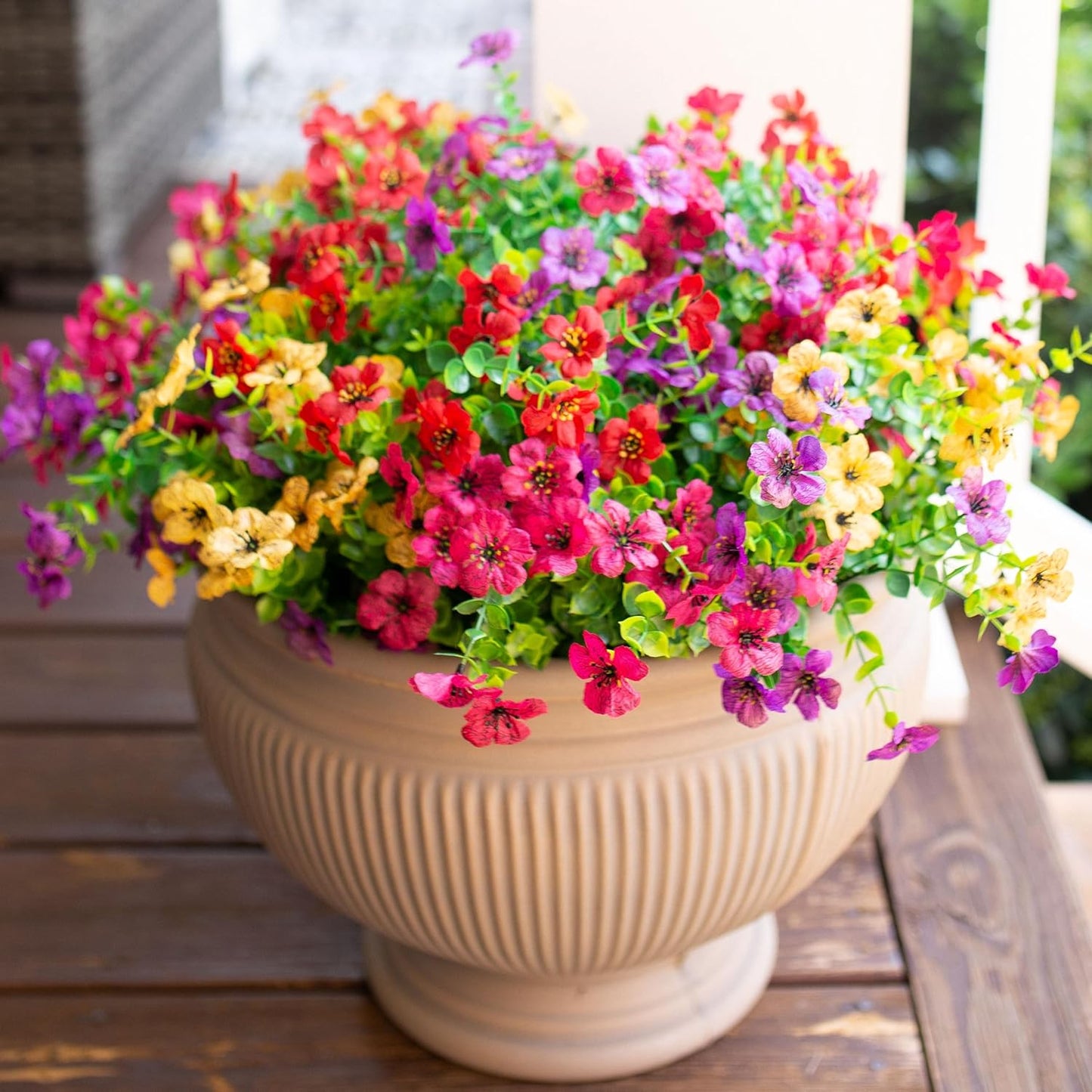 💥Only $1.98Last Day Promotion!🌺UV Resistant Colorful Artificial Flower