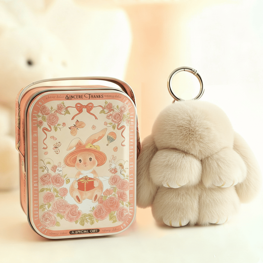 🐰Easter Early Bird Special 40% OFF🪅Handmade Soft Bunny PomPom Charms
