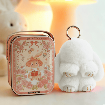🐰Easter Early Bird Special 40% OFF🪅Handmade Soft Bunny PomPom Charms