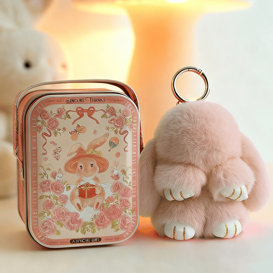 🐰Easter Early Bird Special 40% OFF🪅Handmade Soft Bunny PomPom Charms