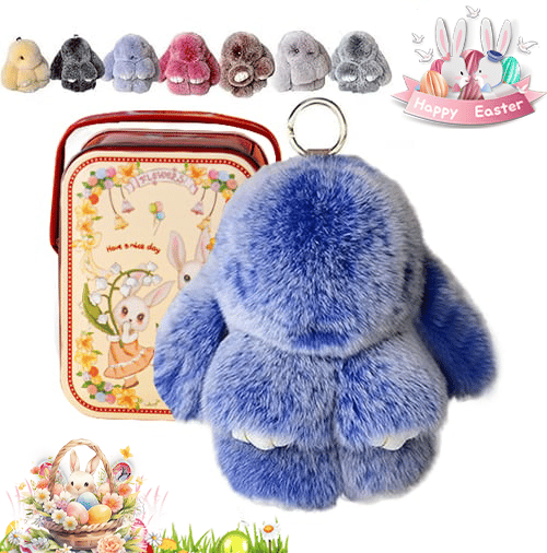 🏆Only $9.99-Last Day Promotion! 🐰 Handmade Soft Bunny Charms