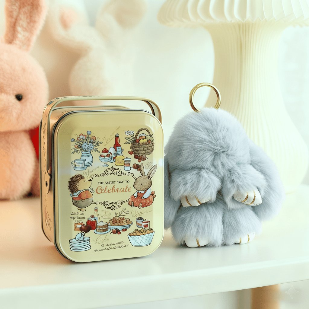 🐰Easter Early Bird Special 40% OFF🪅Handmade Soft Bunny PomPom Charms