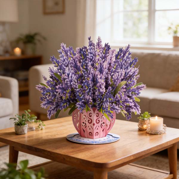 🏆55K+ SOLD! 🌼💌 Forever-Blooming 3D Flower Pop-Up Card– Personalized Love Message & Everlasting Bloom 🎁