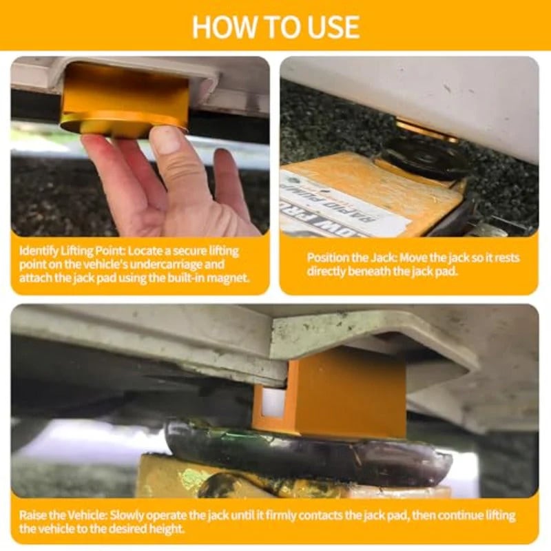 Magnetic Jack Pad