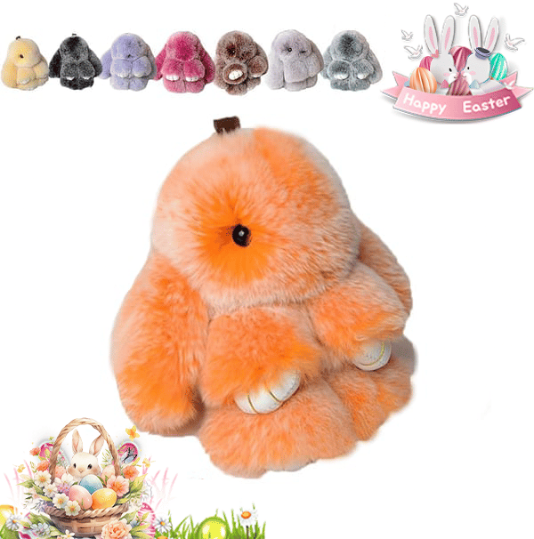 🏆Only $9.99-Last Day Promotion! 🐰 Handmade Soft Bunny Charms