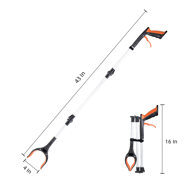 🔥LAST DAY SALE 50% OFF🔥-43" Extra Long Grabber Reacher Tool