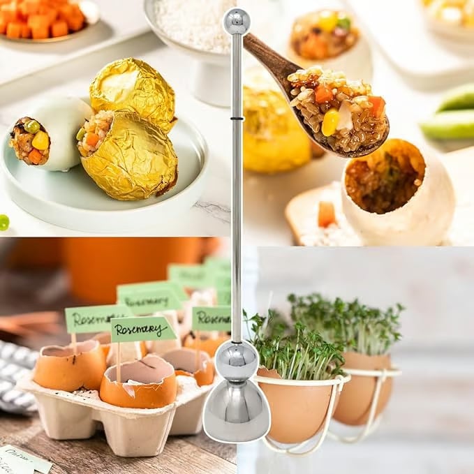 🔥Stainless Steel Egg Cracker Tool🍳🥚
