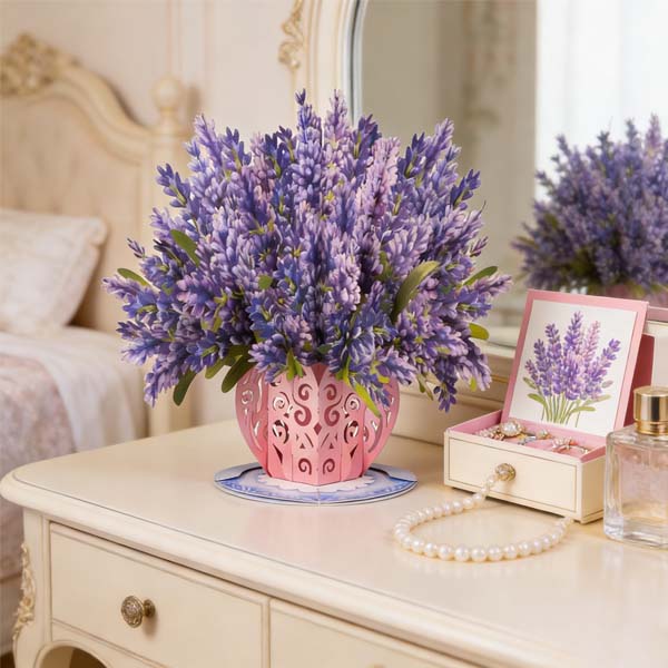 🏆55K+ SOLD! 🌼💌 Forever-Blooming 3D Flower Pop-Up Card– Personalized Love Message & Everlasting Bloom 🎁