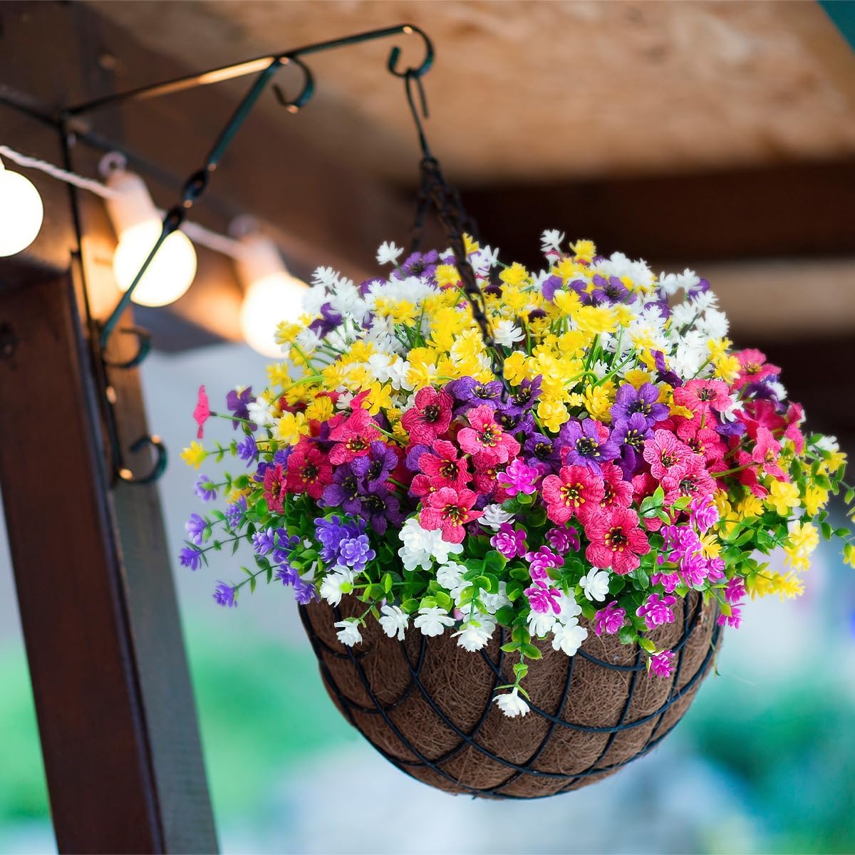 💥Only $1.98Last Day Promotion!🌺UV Resistant Colorful Artificial Flower