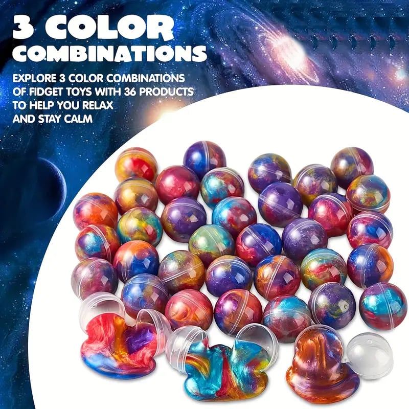 Galaxy Slime Ball Party Favors