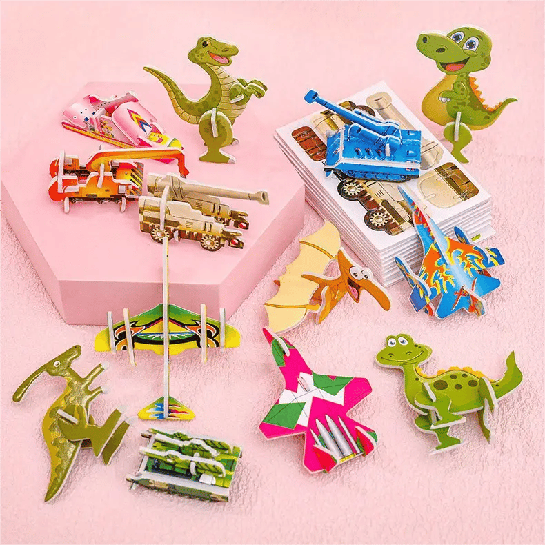 2025 Educational 3D Cartoon Puzzle