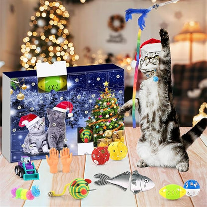 🥳Countdown Cat & Dog Toys Advent Calendar🐾