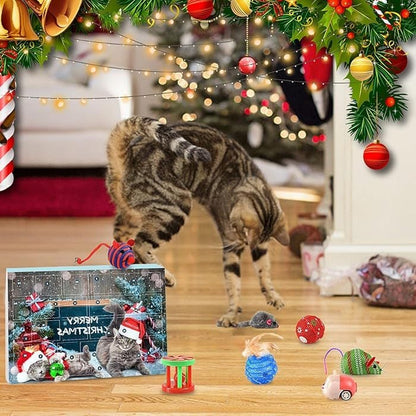 🥳Countdown Cat & Dog Toys Advent Calendar🐾