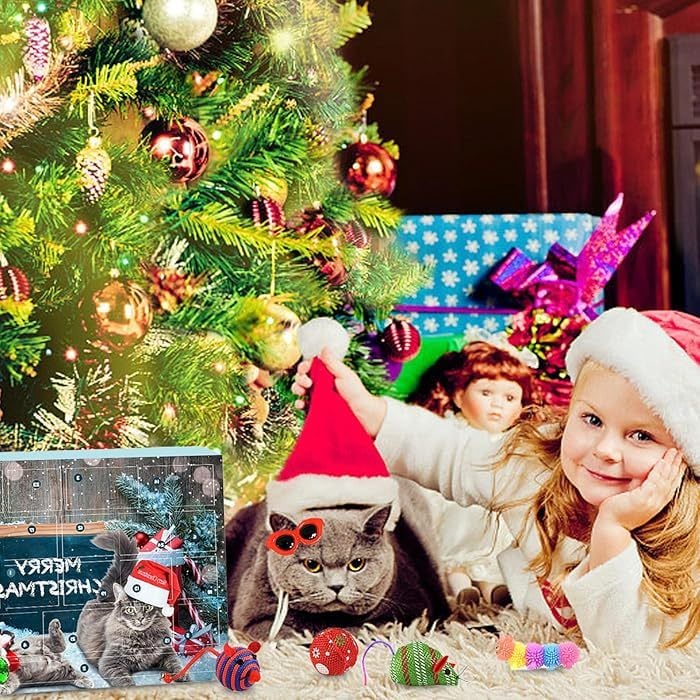 🥳Countdown Cat & Dog Toys Advent Calendar🐾