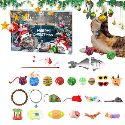 🥳Countdown Cat & Dog Toys Advent Calendar🐾