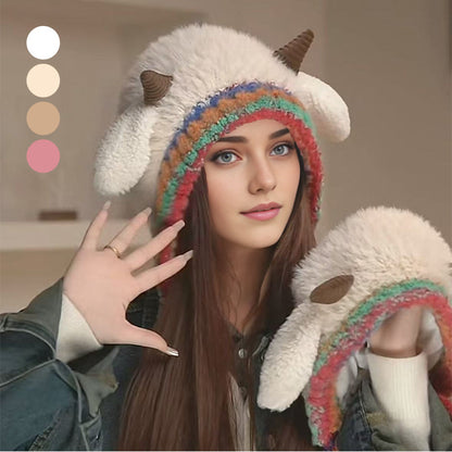 🦌Creative Antler Hat & Bag 2-in-1 – Practical and Adorable