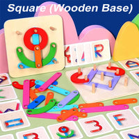 Square (Wooden Base)