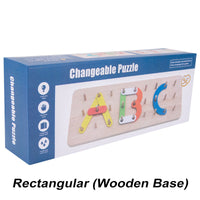 Rectangular (Wooden Base)