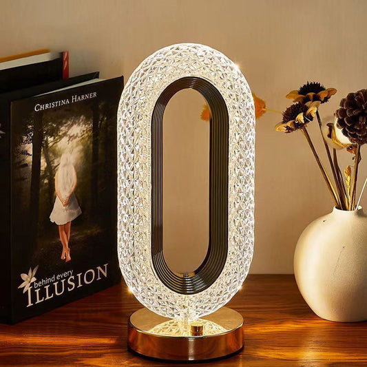 50K+ SOLD! 🎁Rechargeable Luxury Crystal LED Night Light Lamp
