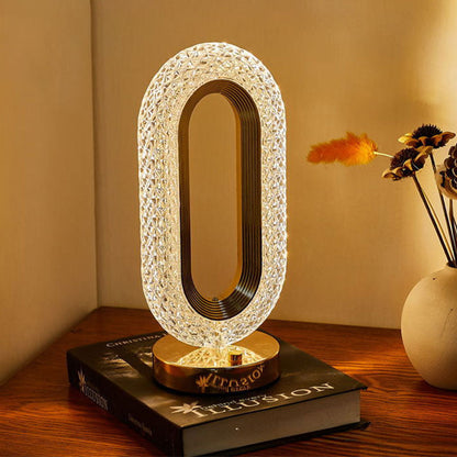 50K+ SOLD! 🎁Rechargeable Luxury Crystal LED Night Light Lamp