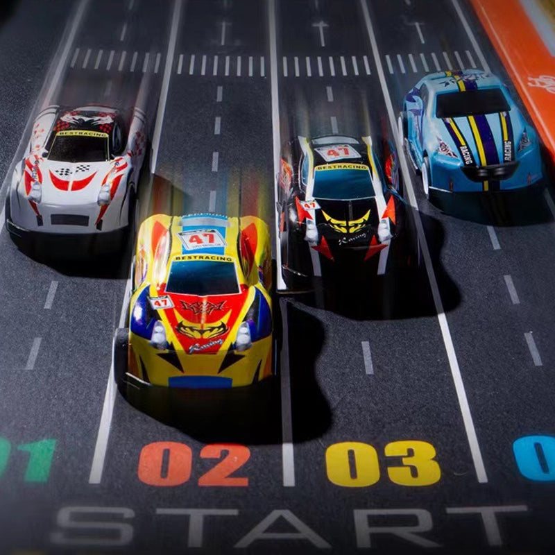 🎅Back to School Sale 50% OFF🎁48 Mini Pull-Back Cars with Built-In Garage Set