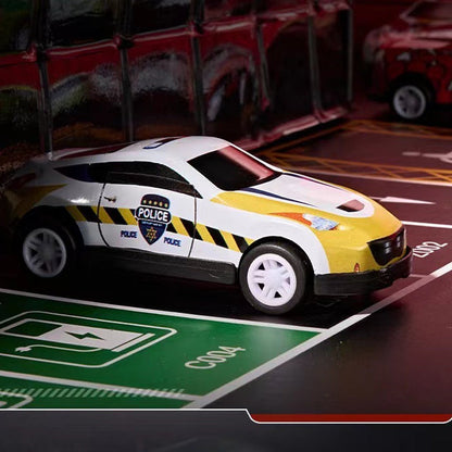 🎅Back to School Sale 50% OFF🎁48 Mini Pull-Back Cars with Built-In Garage Set
