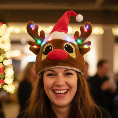💇‍♀️✨Hot Sale 49%🔥🏆Flash Sale⚡Interactive Plush Christmas Character Hat