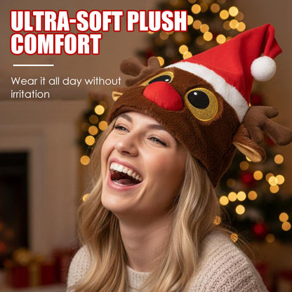 💇‍♀️✨Hot Sale 49%🔥🏆Flash Sale⚡Interactive Plush Christmas Character Hat