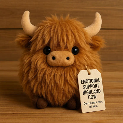 50% OFF🎁Emotional Support Highland Cow Plush🎉