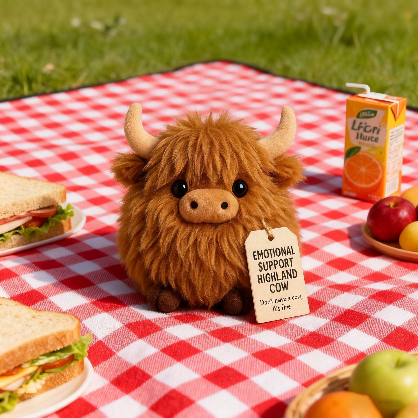 50% OFF🎁Emotional Support Highland Cow Plush🎉