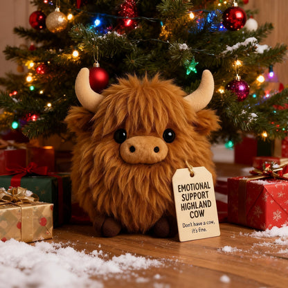 50% OFF🎁Emotional Support Highland Cow Plush🎉