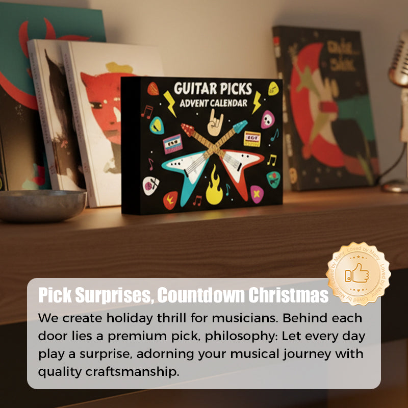 🎁50% OFF🎸Guitar Picks Advent Calendar 2025