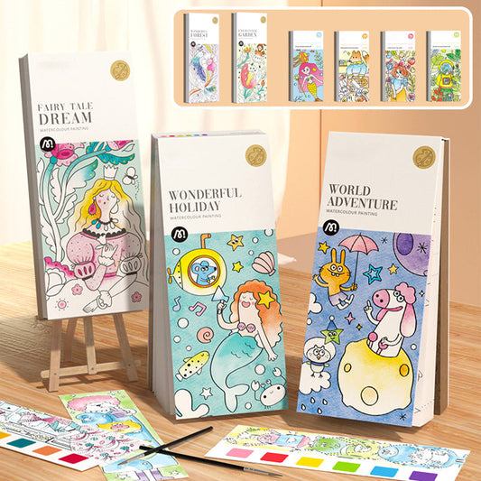 40% OFF!🧑‍🎨Watercolor Painting Book