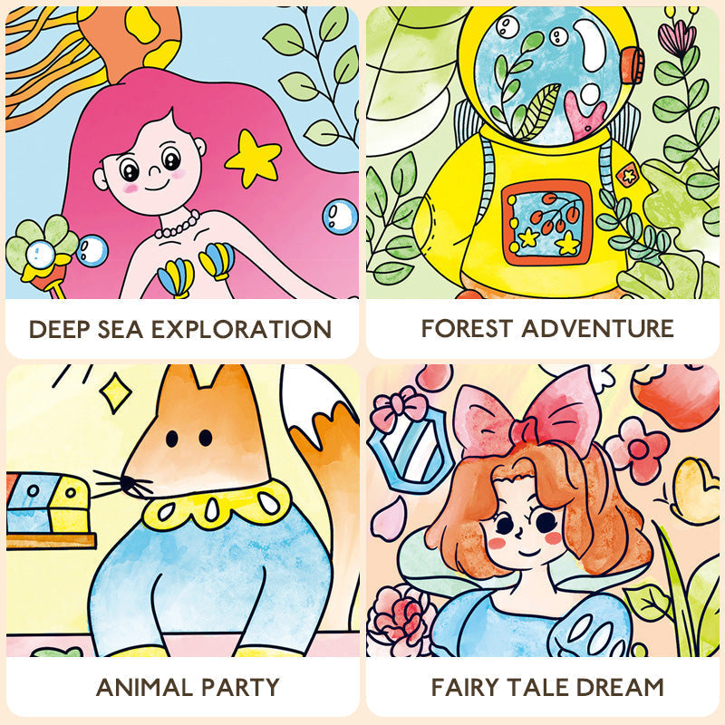 40% OFF!🧑‍🎨Watercolor Painting Book